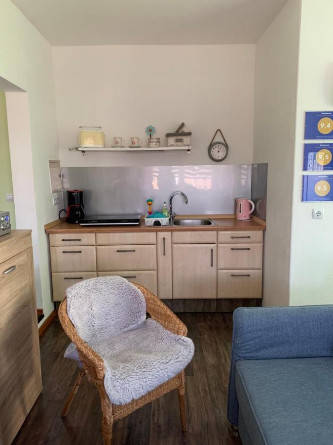 Helenes Ferienwohnung auf dem Bauernhof - Lausitzer Seenland Lauta Exterior foto