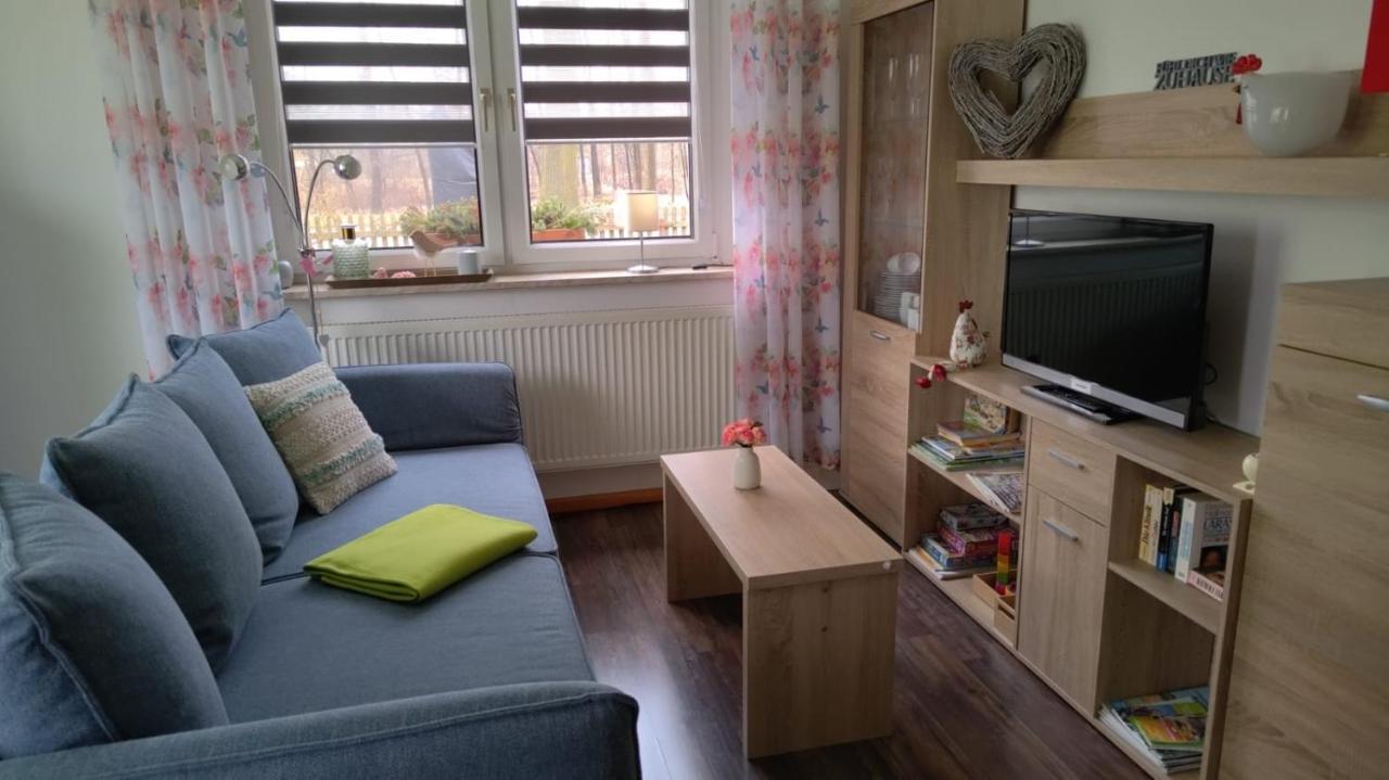 Helenes Ferienwohnung auf dem Bauernhof - Lausitzer Seenland Lauta Exterior foto